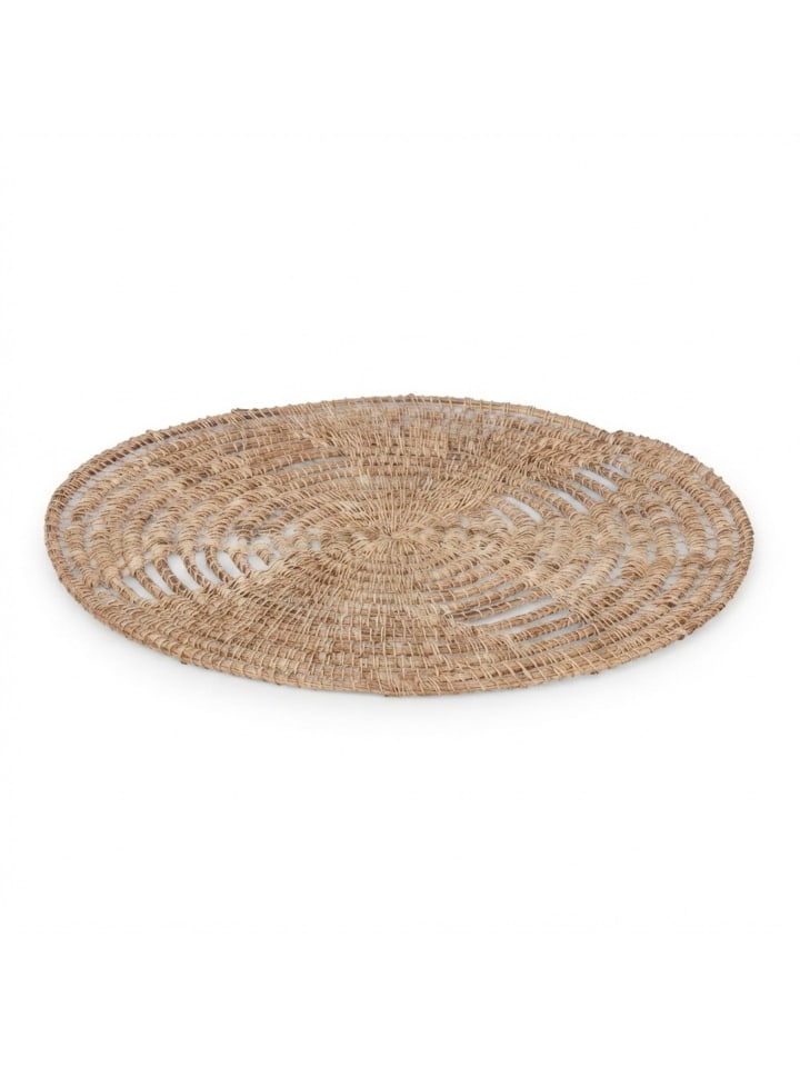 4 x Tischset in Natur - Ø35 cm