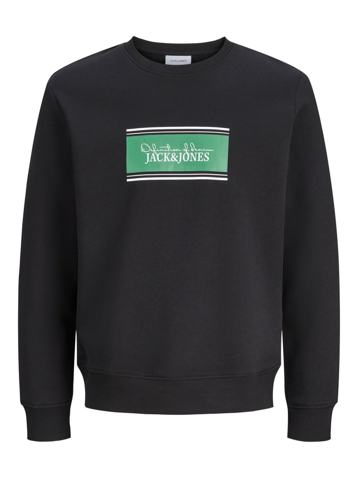 Sweatshirt in Black