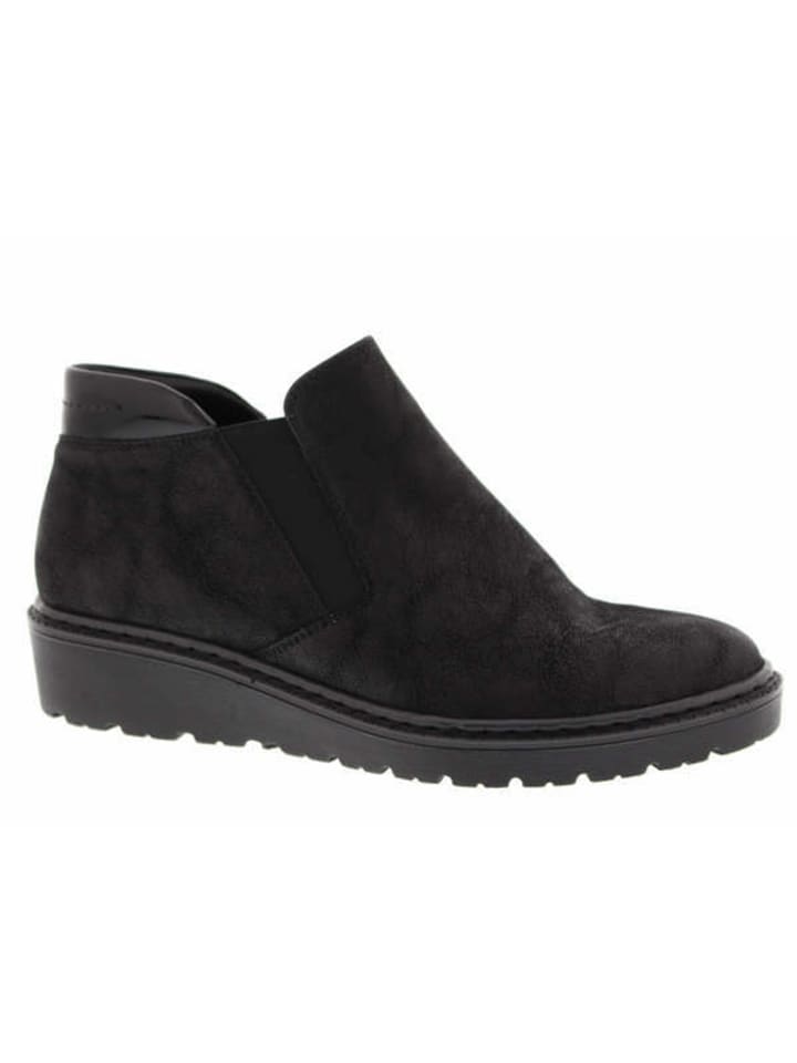 Stiefelette in schwarz