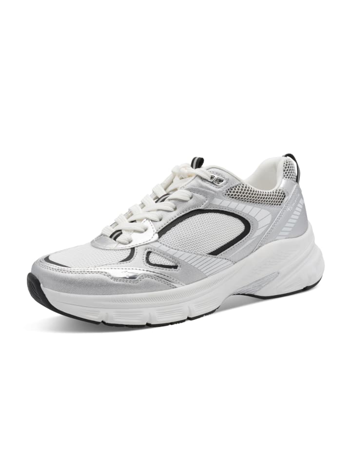 Sneakers Low 1-23759-45 in silberfarben