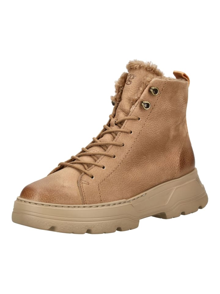Stiefelette Tan