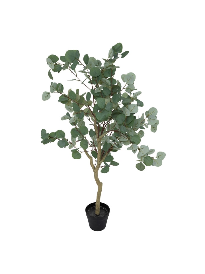 Künstliche Eukalyptuspflanze in Grün, 127 cm