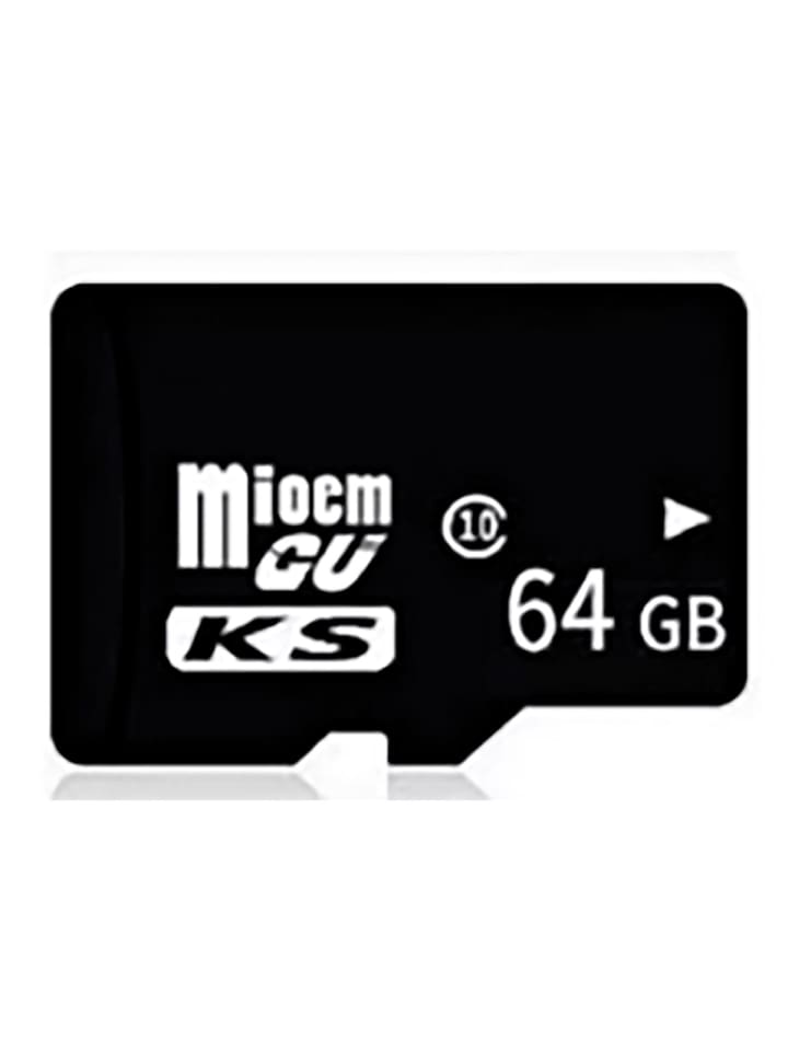 Micro-SD Speicherkarte in Schwarz 64GB