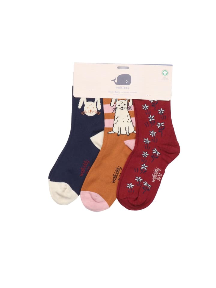 Socken 3 Paar Socken aus Baumwolle (Bio)