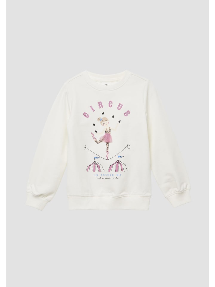 Sweatshirt in 0210_creme