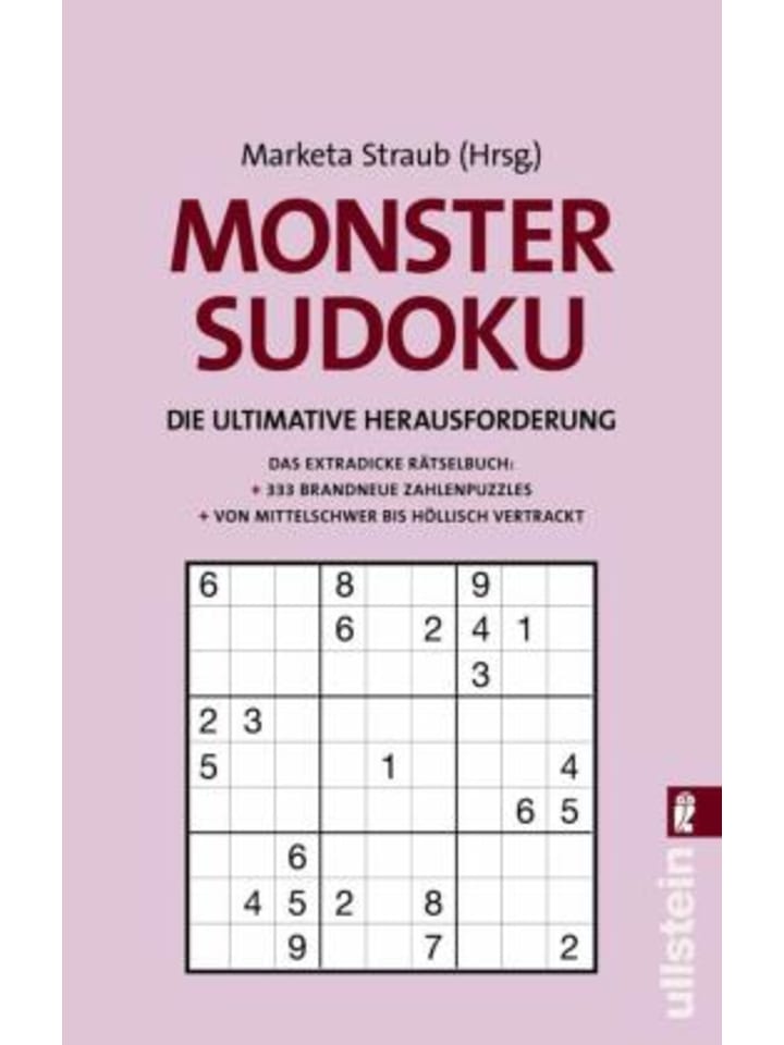 Buch - Monster-Sudoku