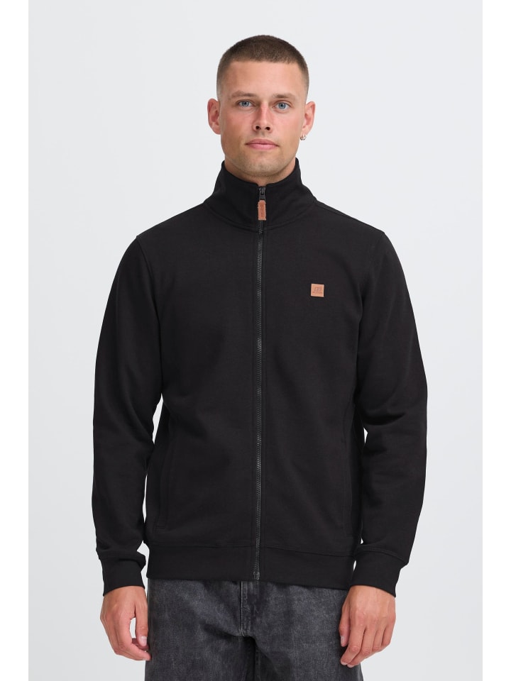Kapuzenfleecejacke BHPolax in Schwarz