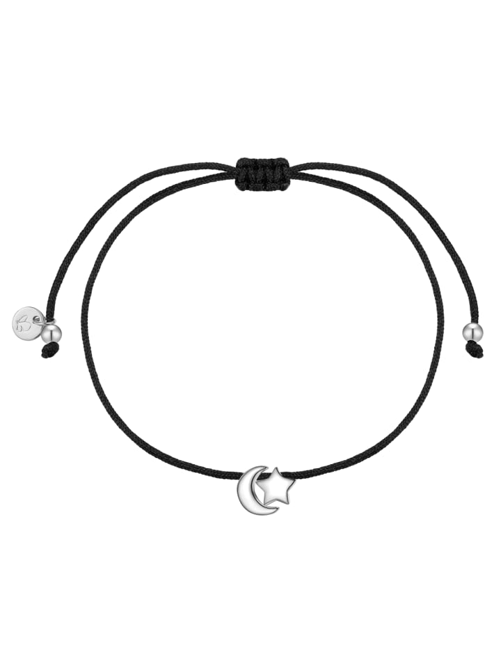 Armband Mond/Stern aus Sterling Silber in silber