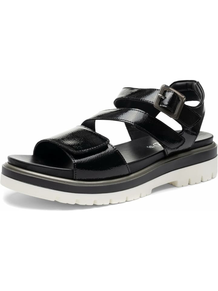 Komfort Sandalen für Damen in schwarz