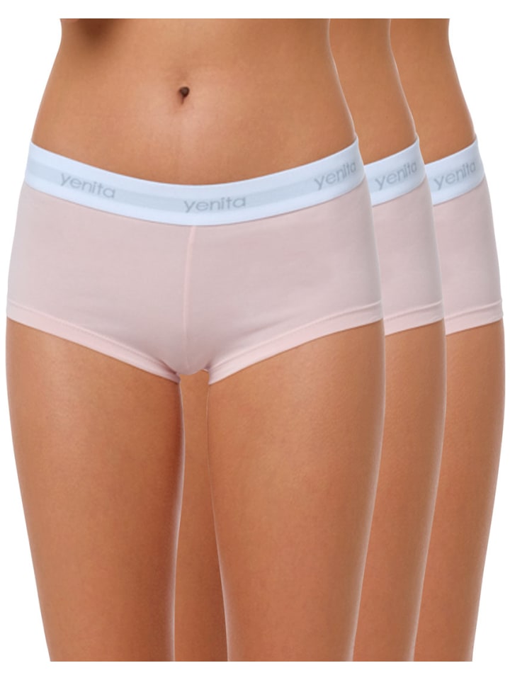 Panties (3er Set) Modern-Sports-Collection in pink
