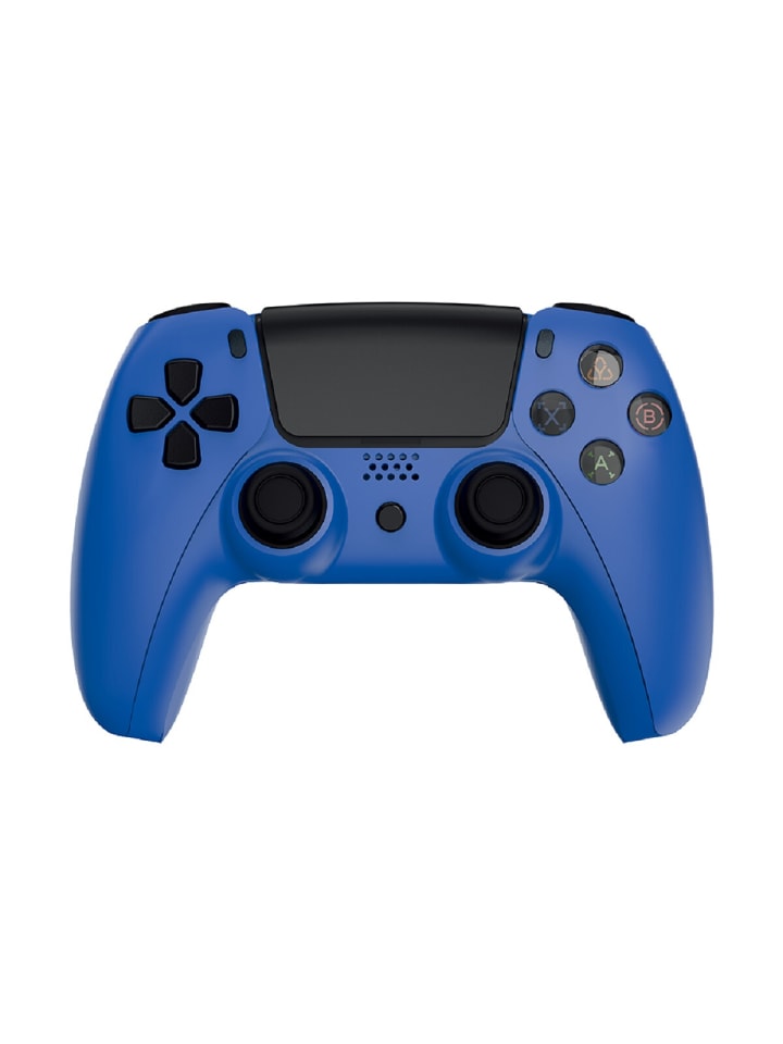 Qware Wireless Controller kompatibel mit PlayStation 4 in Blau