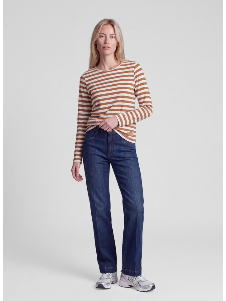 Shirt für Damen in cognac