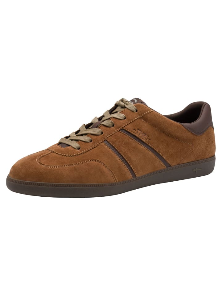Sneaker in cognac