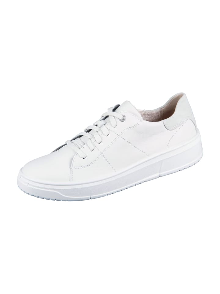 Sportliche Schnürschuhe in Weiß