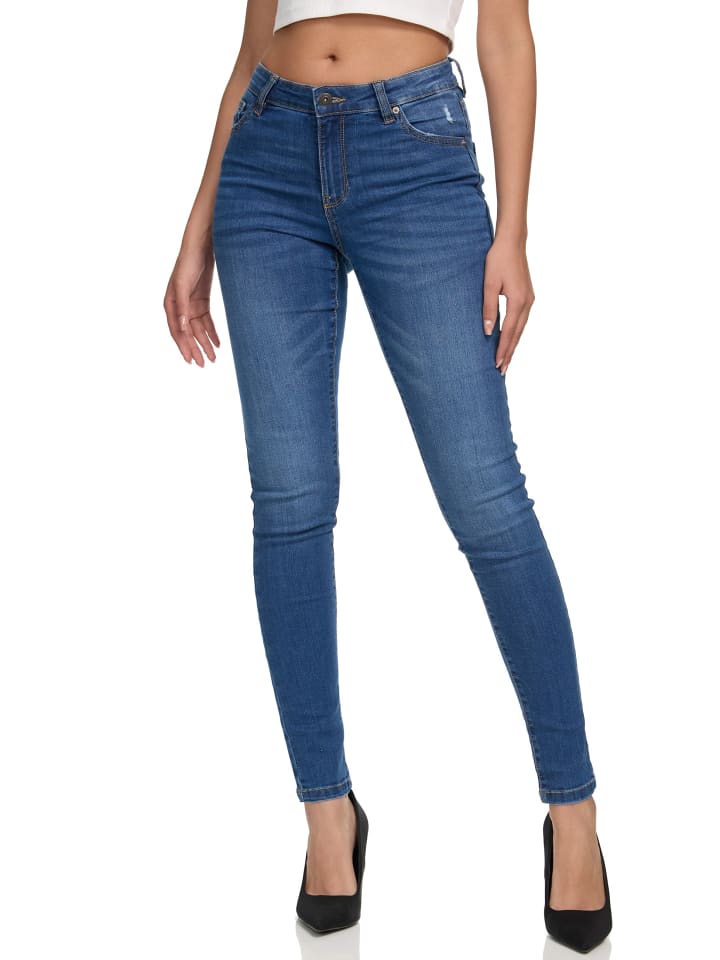 Skinny-Fit Jeans GEENA in Mid Blue