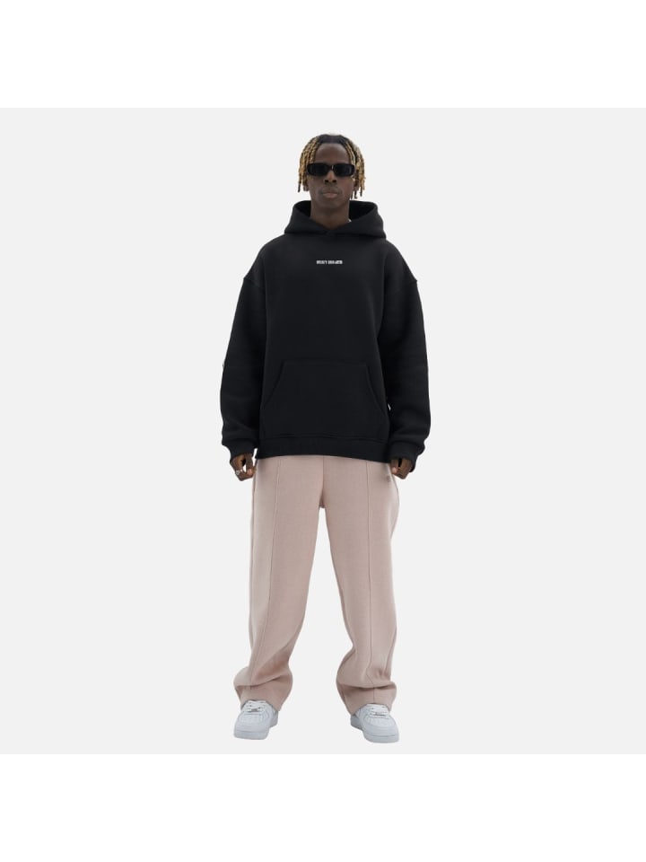 Unlimited Hoodie Oversize in Schwarz