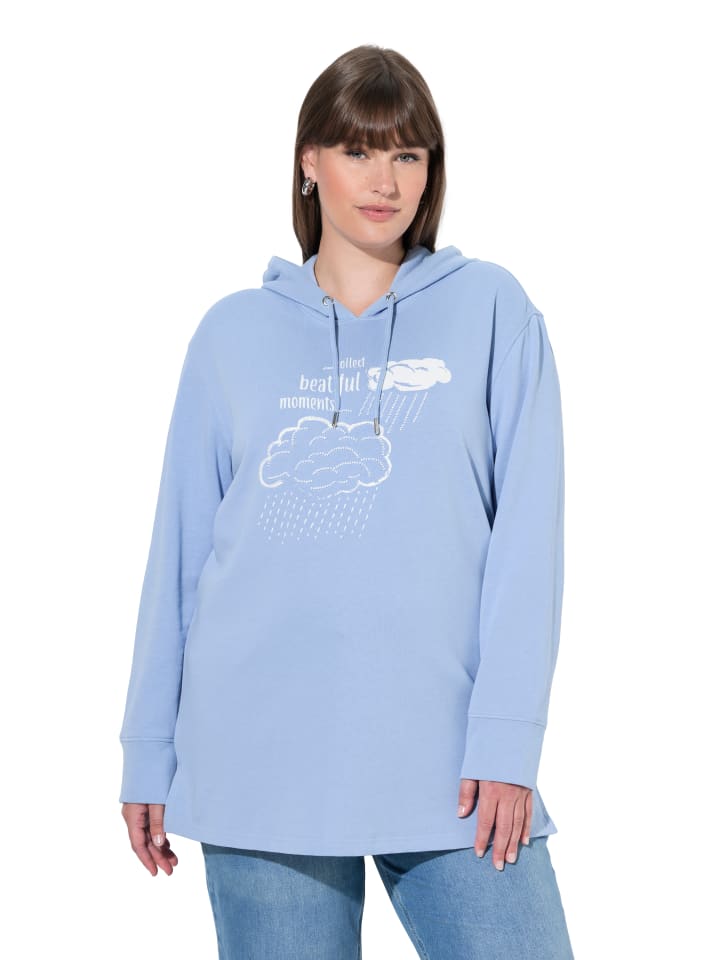 Sweatshirt in frostblau