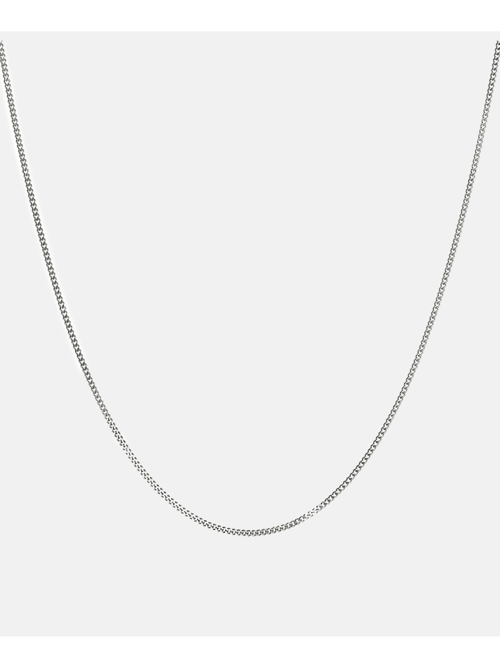 Halskette aus 585 Weißgold