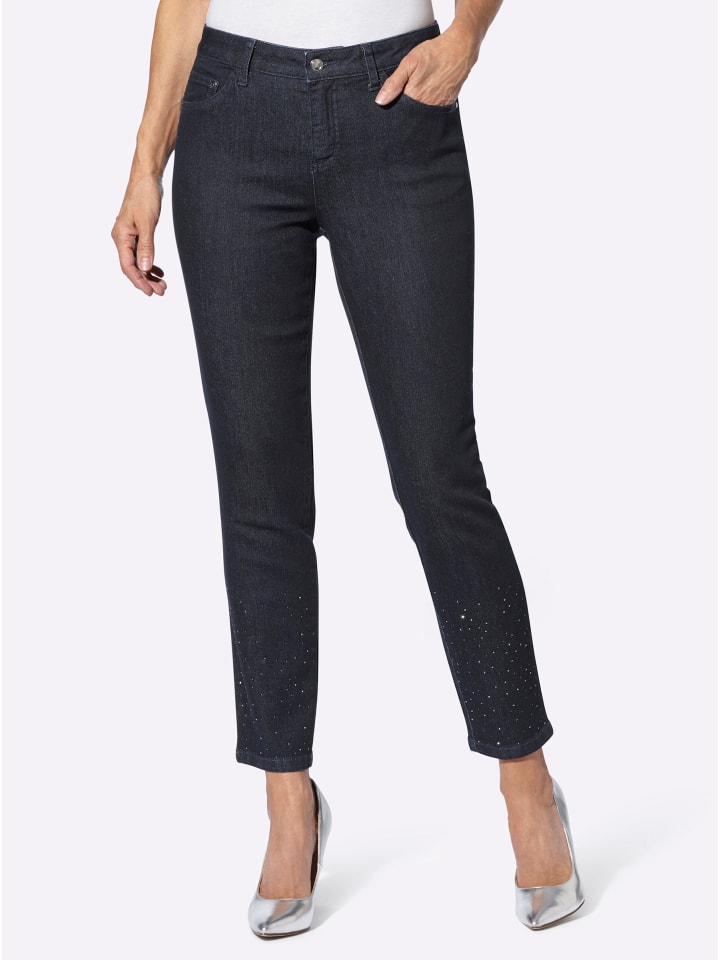 Jeans in dark blue