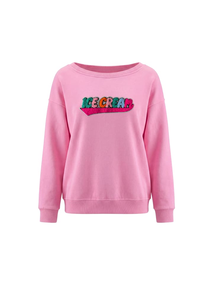 Women Sweatshirt in Pink