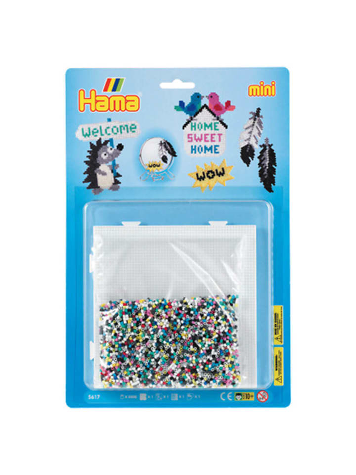 Blister Feder Mini-Bügelperlen - ab 10 Jahren