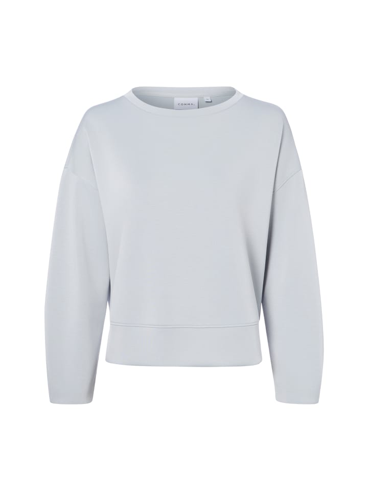 Sweatshirt in hellblau
