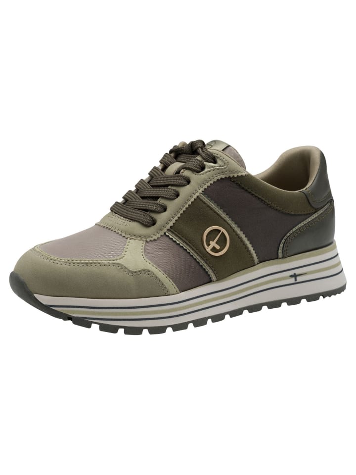 Sneaker in OLIVE COMB