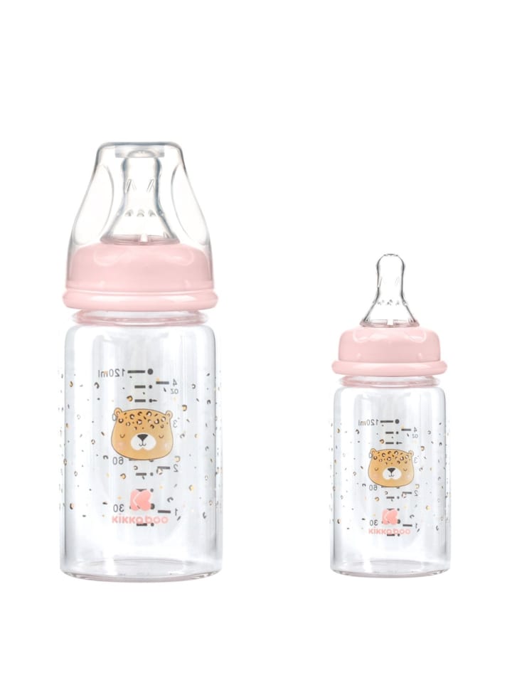 Glasflasche Savanna 120 ml in rosa