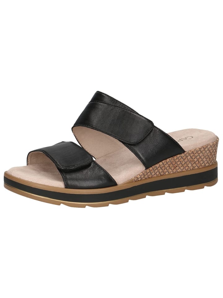 Pantolette in BLACK SOFTNAP.