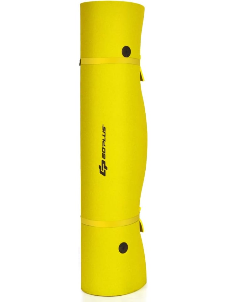 Schwimmender Teppich 270cm in Gelb