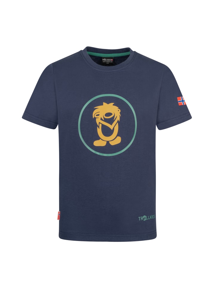 Funktionsshirt Troll in stormy blue
