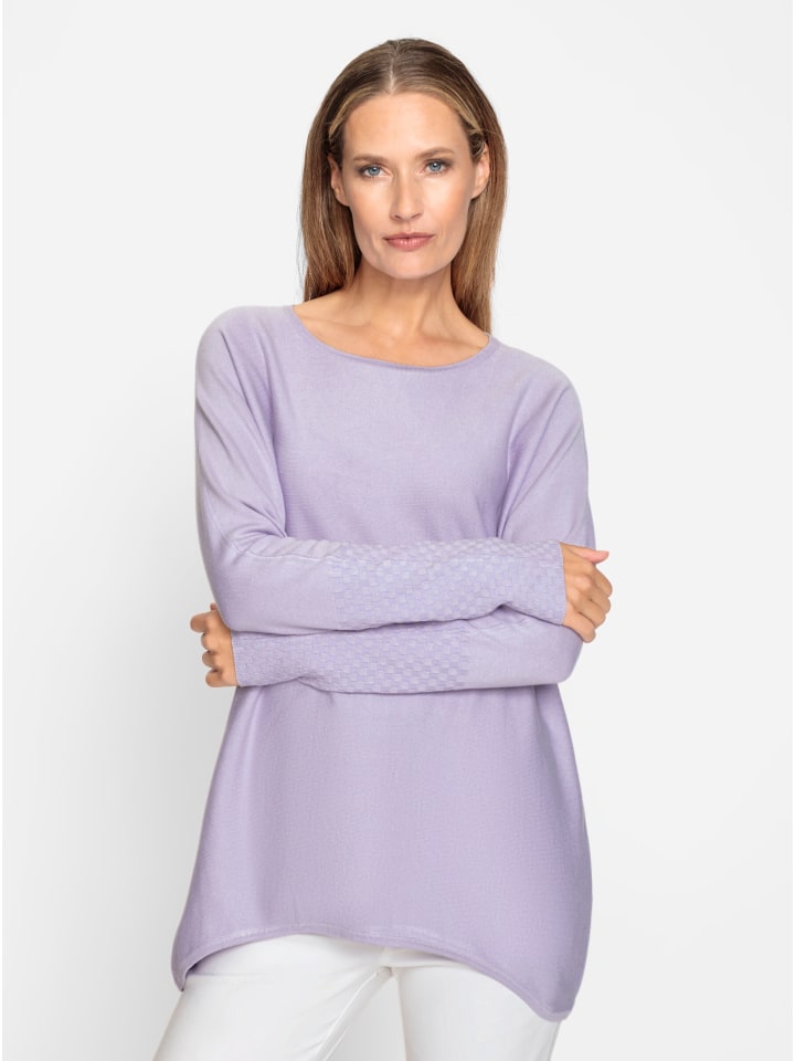 Pullover in flieder