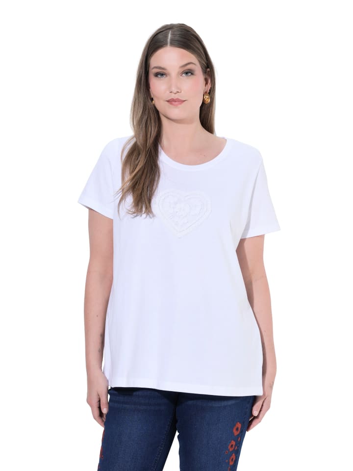 Shirt in schneeweiß