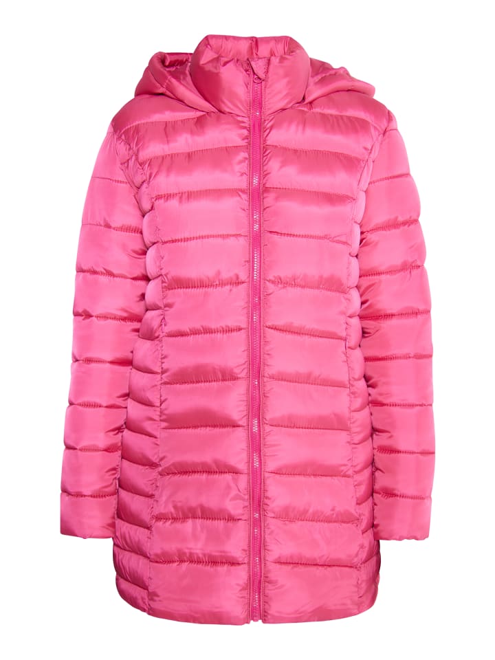 Damen Leichte Steppjacke in pink