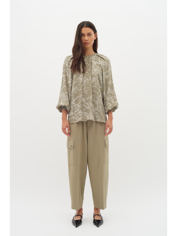 Pants Suiting TeoneIW Loose fit in Pinetree