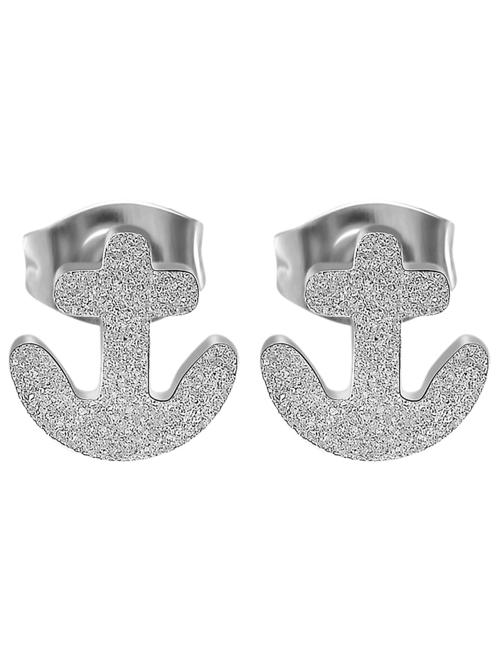 Damen Ohrringe – Ohrstecker aus Edelstahl in silber