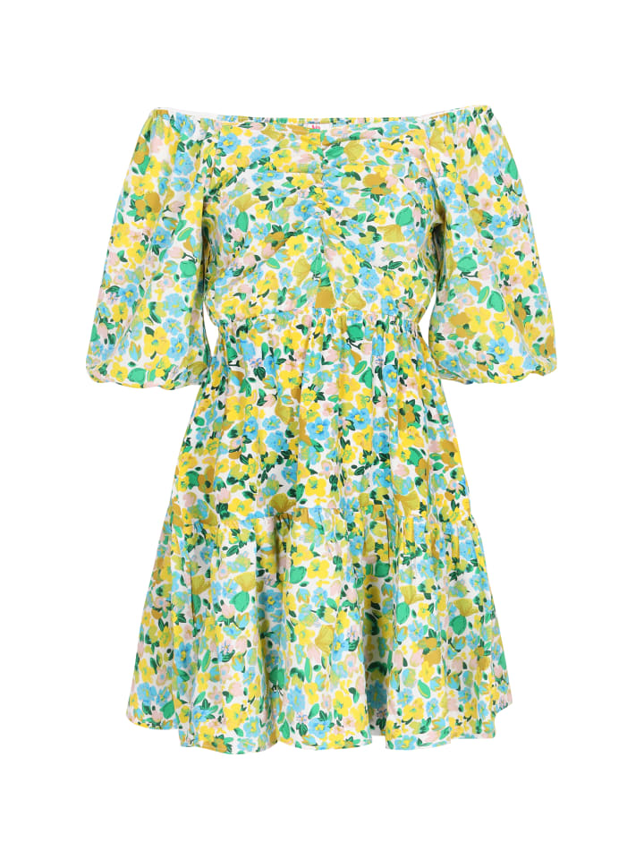 Women Dress in blue multicolor