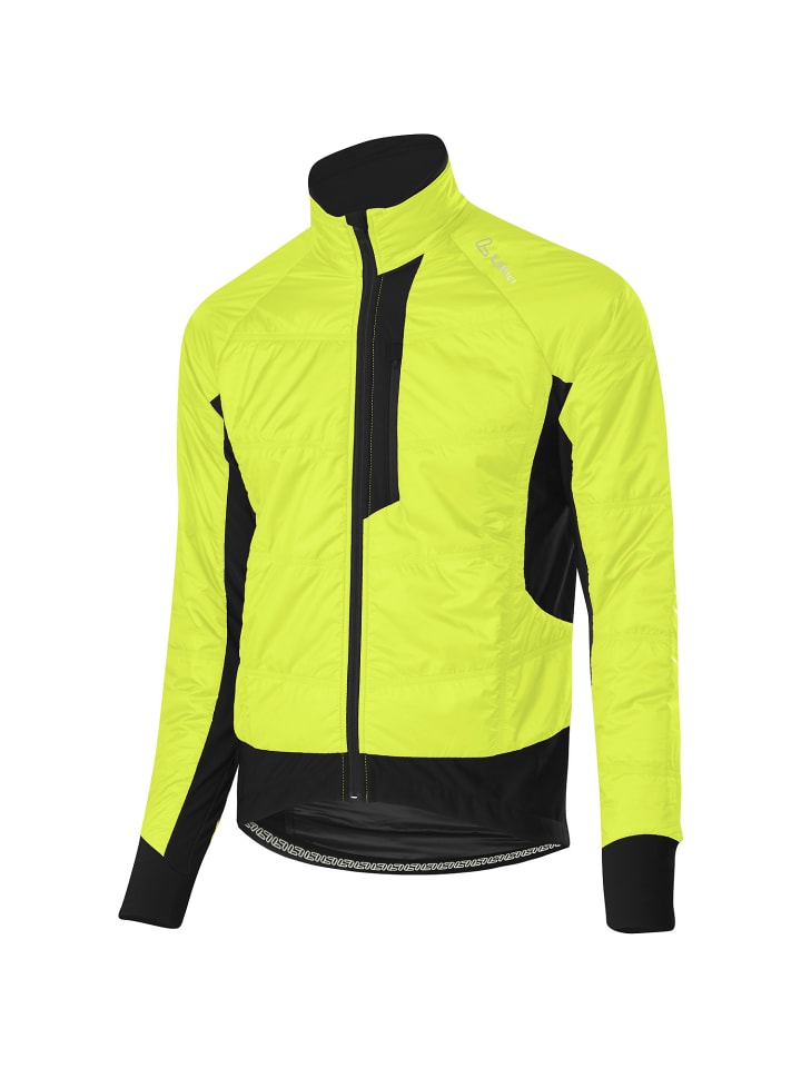 Bikejacke Primaloft Mix in Gelb