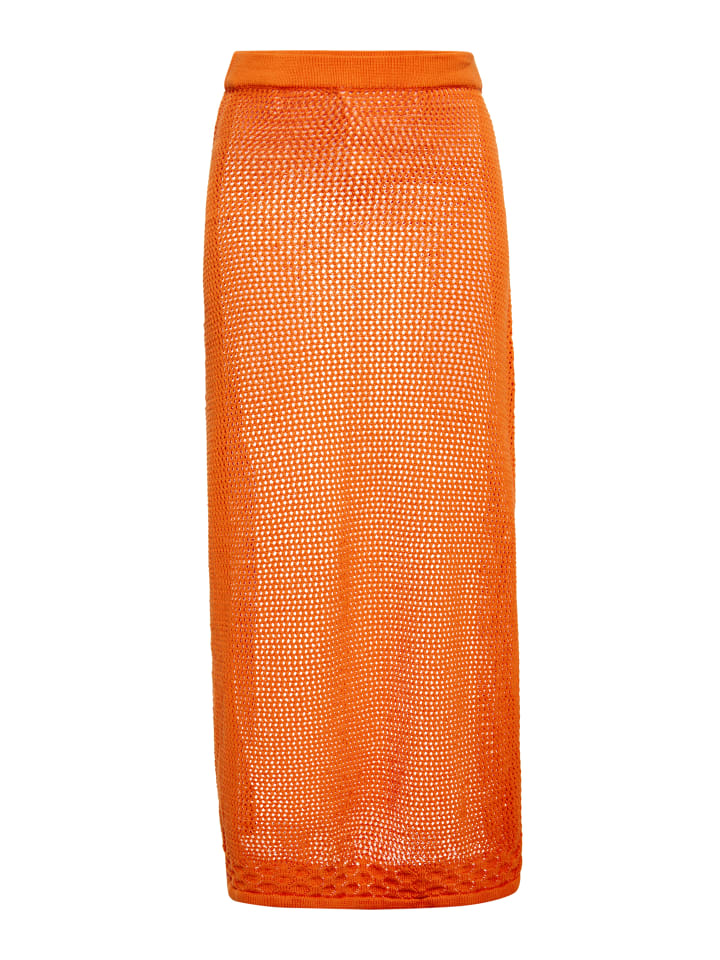 Women Skirt in Orange