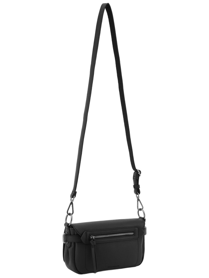 Bodybag My Bestie Crossbag With Flap in Black