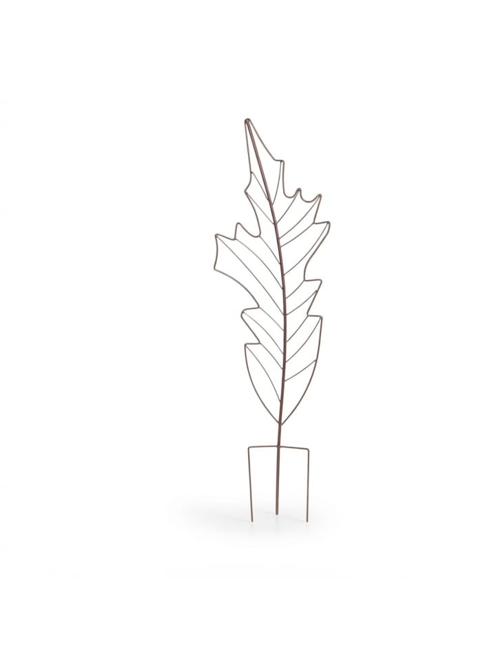 4 x Rankgitter "Blatt" in Braun - (B)30 x (H)100 cm