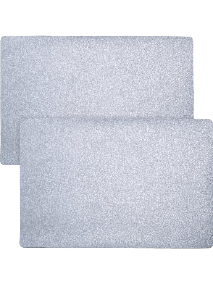Tischset 2er-Pack Lagoa in silber