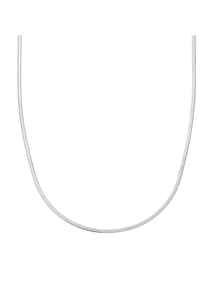 Kette aus Edelstahl in silber