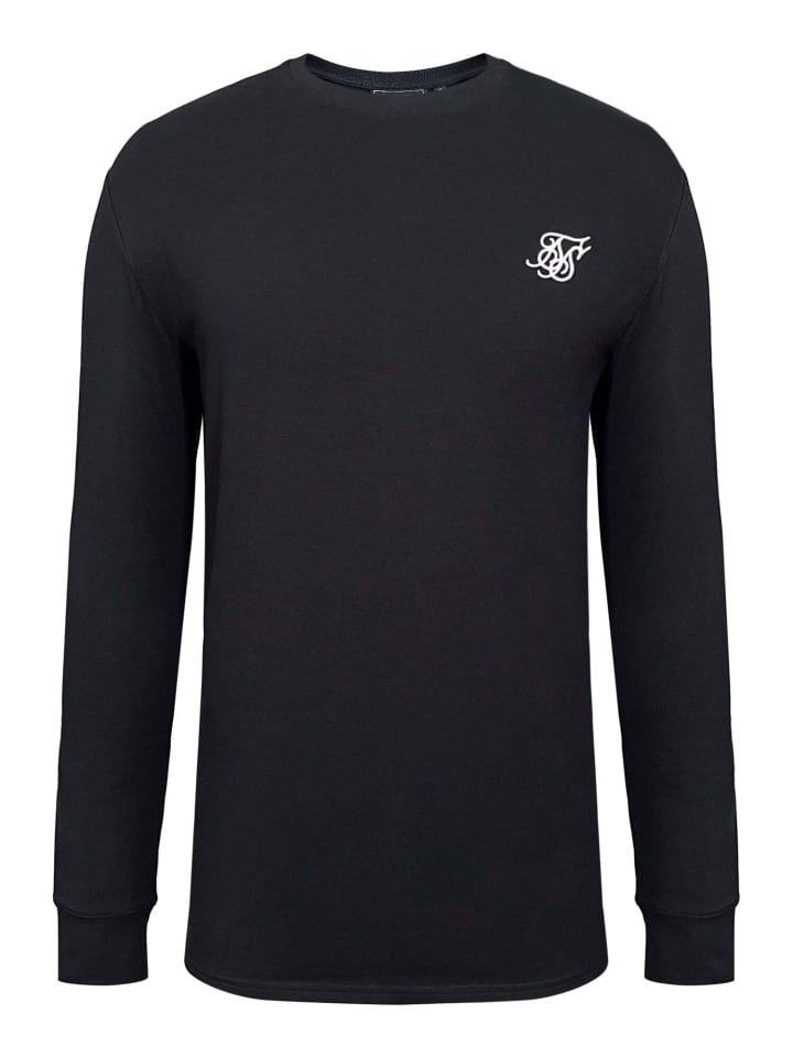 Langarmshirt Essentials in Black