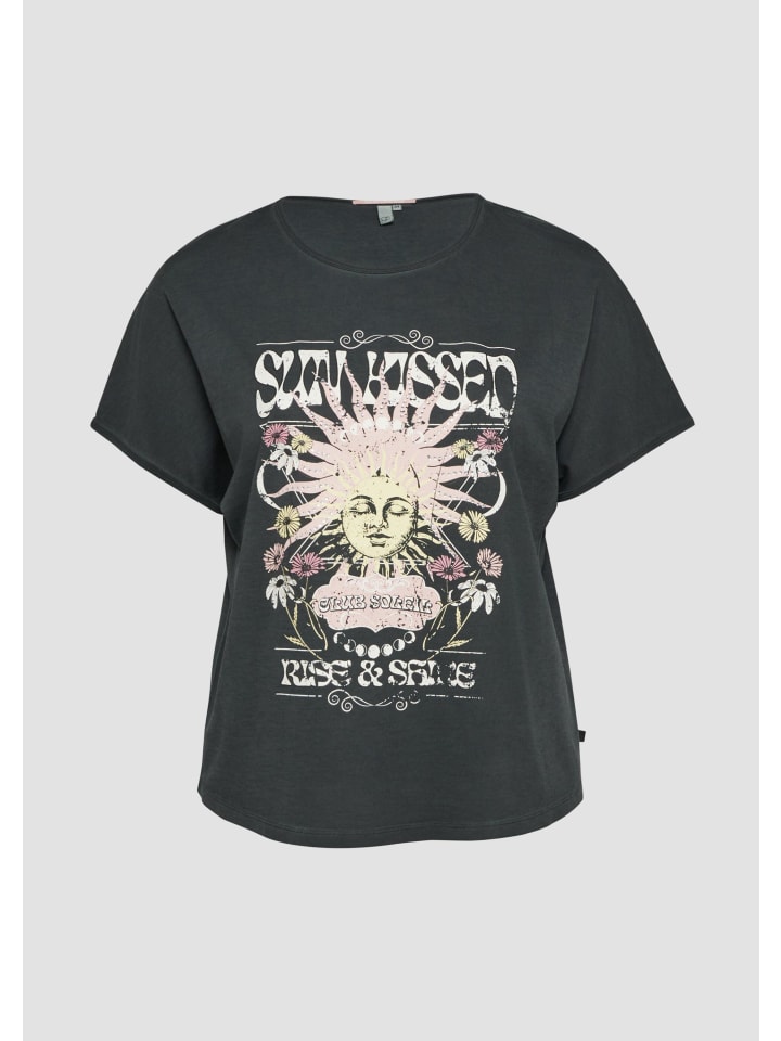 T-Shirt in 99D0_schwarz