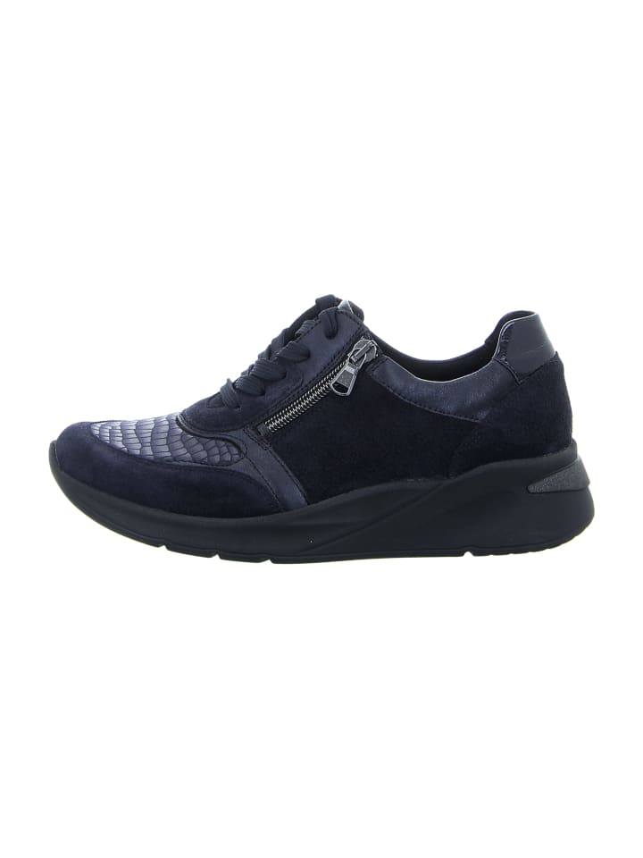 Komfort Schnürschuhe in Blau