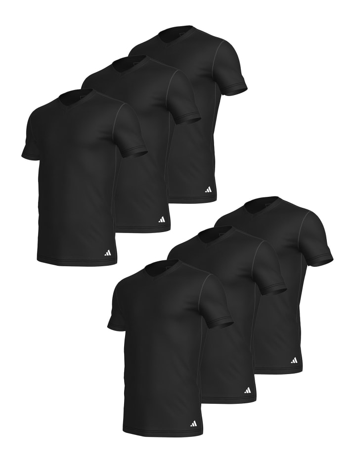 T-Shirt Active Core Cotton in Black
