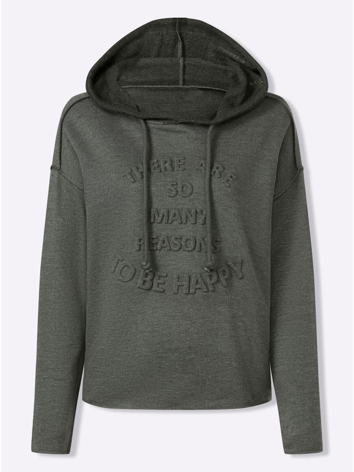 Sweatshirt in khaki