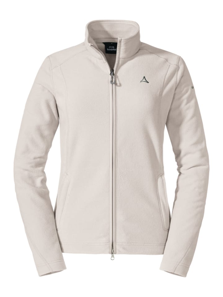 Fleecejacke "Fleece Jacket Leona3" in whisper white