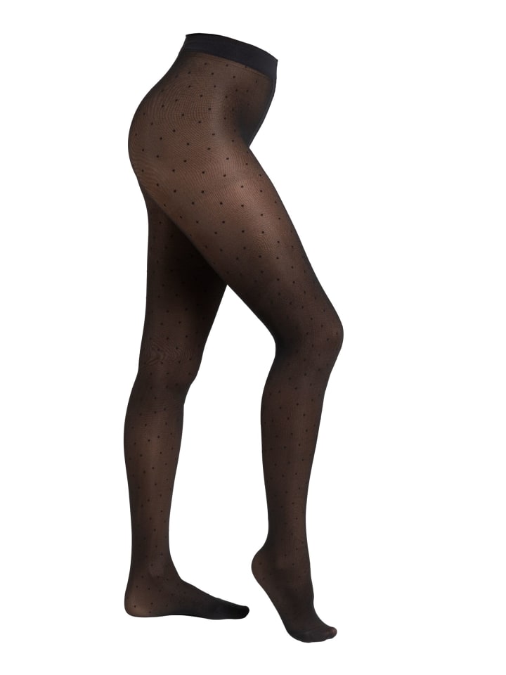 Thermostrumpfhose 2in1 dot 1er Pack black